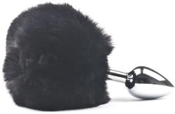 SESSO Dop Anal Short Black Tail Small Dildo