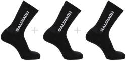 Salomon Șosete Everyday Crew 3-Pack Black/Black/Black L