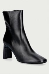 Souliers Martinez botine cu toc pentru femei din piele KAROL 9BY2-OBDUAH_99X (KAROL.BLACK)