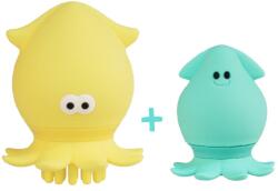 SPUDDIES Squid jucărie de baie verde/albastru (124F71)