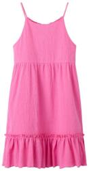 NAME IT Rochie fete cu bretele, roz capsuna, 116-152 căpșuni/Strawberry Moon (14DBE1)