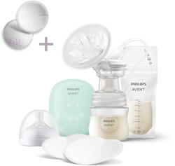 Philips SCD323/20 Pompă de sân electrică Essential cu suport pentru sutien gratuit (14A0D3)
