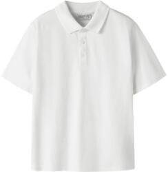 NAME IT tricou cu mânecă scurtă pentru băieți Alb / Alb strălucitor (14D2F1)