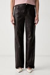 iBlues pantaloni straight pentru femei din imitație de piele IBLLEGNO 9BY2-SPDZ1N_89X (2627136201200)