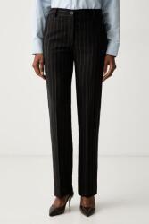 Twinset pantaloni pentru femei cu bumbac 9BY2-SPDZMW_89A (262TF2021)