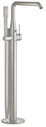 GROHE Essence egykaros álló kádtöltő csaptelep, padlóra szerelhető, supersteel (GR-25248DC1)