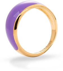 BERRIES inel pentru femei din argint placat cu aur Viva Lavender Mini Ring 9BY2-AKDYMN_GLD (PVML17)