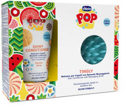 Chicco POP Vanilla Shiny Hajbalzsam 150ml Fejbőrmasszírozó Kefével