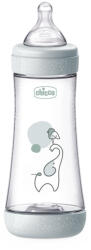 Chicco Perfect5 Neutral Antikólikus Cumisüveg 300ml Gyors Folyású Cumival, 4 Hónapos Kortól