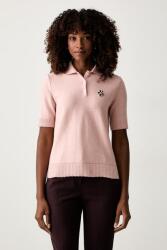 Twinset polo tricotat pentru femei cu lână 9BY2-PODZZC_30X (262LI3BBB)