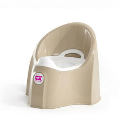 Okbaby Pasha Beige Ergonomikus Gyerek Bili Kivehető Tartállyal és Fröccsenésgátlóval