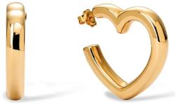 BERRIES cercei pentru femei argint placat cu aur HEART MINI Earrings 9BY2-AKDYOZ_GLD (K0002G)