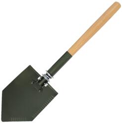 MFH Wooden Handle Deluxe összecsukható gyalogsági ásó (2788927)