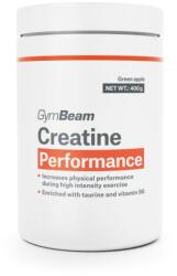 GymBeam Creatină GymBeam Performance solubilă pudră, 400 g (zelené jablko)