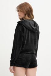 Juicy Couture kapucnis melegítőfelső női velúr ICCLE HOODIE - fekete L
