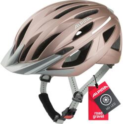 Alpina Gent MIPS kerékpáros sisak légáteresztő hálóval, Rose matt, 55-59 cm fejkerület, felnőtt városi bukósisak