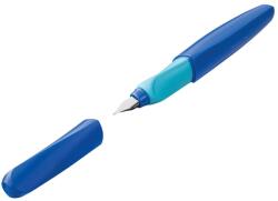 Pelikan Twist töltőtoll M-es acélhegyű íróeszköz tintabetéttel, deep blue