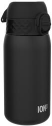 ION8 Rozsdamentes Acél Vákuumszigetelt Kulacs, 320 ml, Szivárgásmentes, Mosogatógépben Mosható, Fogantyúval, Fekete