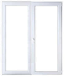  Delta TE W6K KFNY-BNY Műanyag erkélyajtó jobb 3 rétegű üveggel NM 150x210 cm (173147)