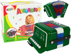 LEAN Toys Akordeon zöld kiszennyezőnek (9424)