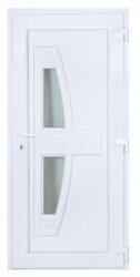  Delta W6K Dráva 2 üveges műanyag bej. ajtó 32 mm-es panellel, jobb 3 rétegű üveggel 100x210 cm (177005)