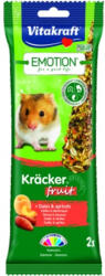 Vitakraft Emotion gyümölcsös dupla rúd datolyával & sárgabarackkal hörcsögöknek 1 db - falatozoo
