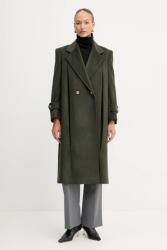 Max Mara gyapjúkabát SMALTO - zöld 40