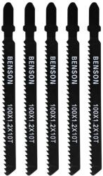 Benson Tools Szúrófűrészlap készlet fához, T-horony, 5 db (010177)