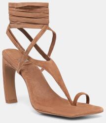 Jeffrey Campbell velúr szandál Bon-Bon - barna Női 40