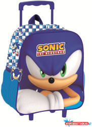 Sonic a sündisznó Modern gurulós ovis 3D hátizsák, táska 32 cm (JAV_MSL164581)