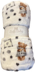 Soffi Baby Baby takaró plüss dupla jó éjt maci 75x100cm - perfectlife
