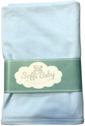 Soffi Baby Baby takaró pamut dupla kék 80x100cm - perfectlife