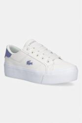 Lacoste Ziane Platform Leather Sneakers női sportcipő - bézs Női 39