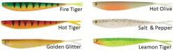 Fox gumi Fork Tail 13, 5cm Salt&Pepper (NSL601)