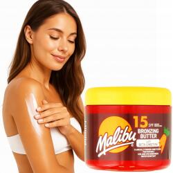 Malibu Hidratáló testápoló béta-karotinnal Spf 15 Napozáshoz 300 ml (SPF15 BRONZING BUTTER CARO)