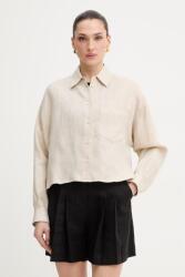 Max Mara len ing CAPO - bézs 36