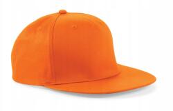 Beechfield Nyomott Mintás És Hímzett Lapos Baseball Sapka Női Férfi Narancssárga (B610)