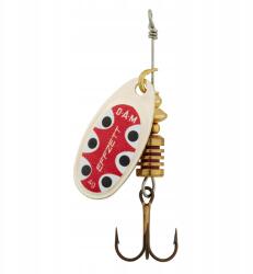 Dam Csillámpor Dam Effzett Standard Spinner 1 Silver Black Dot (5131401)