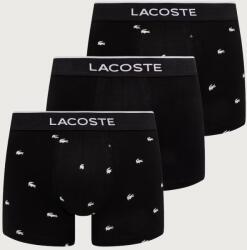 Lacoste testhezálló boxeralső férfi pamut elasztánnal 3-as csomag - fekete XL - answear - 18 990 Ft