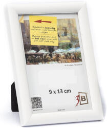  Keret 9x13 Fehér Fa Plexi Álló és Függő (X000UTFWJD)