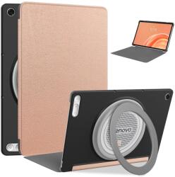  LEATHER Husă tip carte pentru Lenovo Tab Plus Gen 2 roz