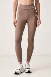 EA7 Emporio Armani sportos leggings női - barna L - answear - 24 990 Ft