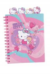 Patio A5 Gyűrűs Füzet 100 L. Rácsos Fejléccel Hello Kitty Rózsaszín 1. Minta