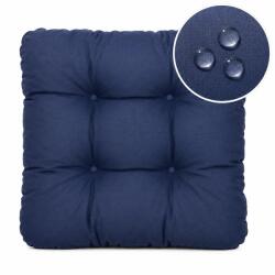 Highliving Székpárna 38x38 kék kerti bútorhoz dekoratív Jancsi (CC-BL-38)