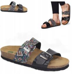 Dr. Brinkmann Női flip-flop papucs 36-os Dr. brinkmann Csatok Elegáns Kényelmes Fekete (Bonillo 700067-01)