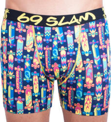 69SLAM Férfi boxeralsó 69SLAM fit bambusz longboard bambuszos nadrág XL