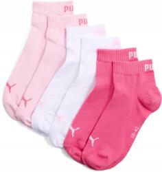 PUMA Unisex Quarter Plain zokni, 3 pár, 35-38 méret (938589-12)