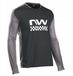 Northwave Mtb Póló Northwave Edge Jersey Black/grey M (89201301-47)