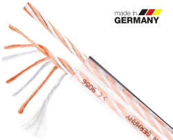 Eagle Cable SILVERLINE 4, 00 mm hangsugárzó kábel, átlátszó, (folyóméter), 75 m-es guriga (31032400-75m)