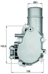 MAHLE Termostat, lichid racire MAHLE TI 136 79 (TI 136 79)